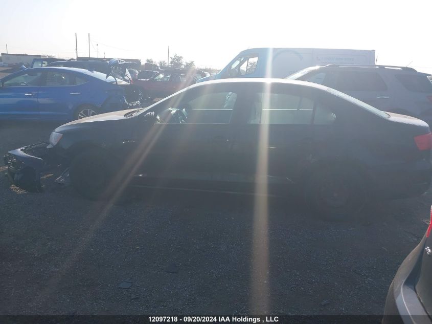 2013 Volkswagen Jetta Sedan VIN: 3VW2K7AJ6DM404133 Lot: 12097218