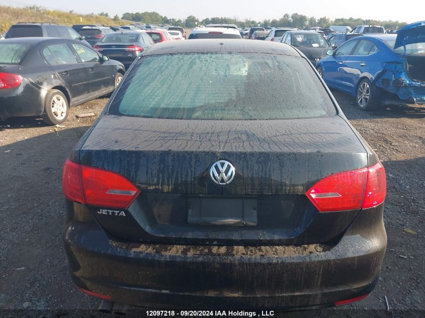 2013 Volkswagen Jetta Sedan VIN: 3VW2K7AJ6DM404133 Lot: 12097218