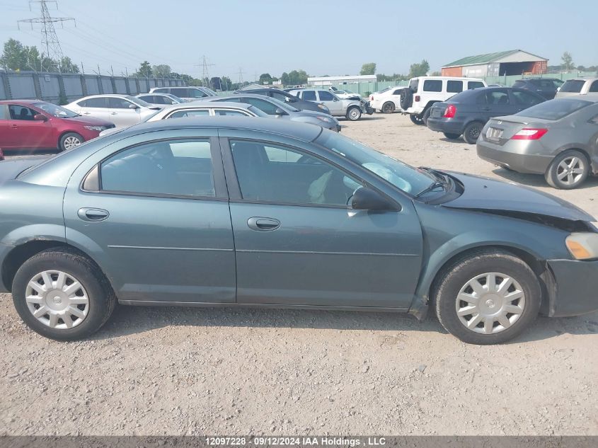 2005 Chrysler Sebring VIN: 1C3EL46X55N661224 Lot: 12097228