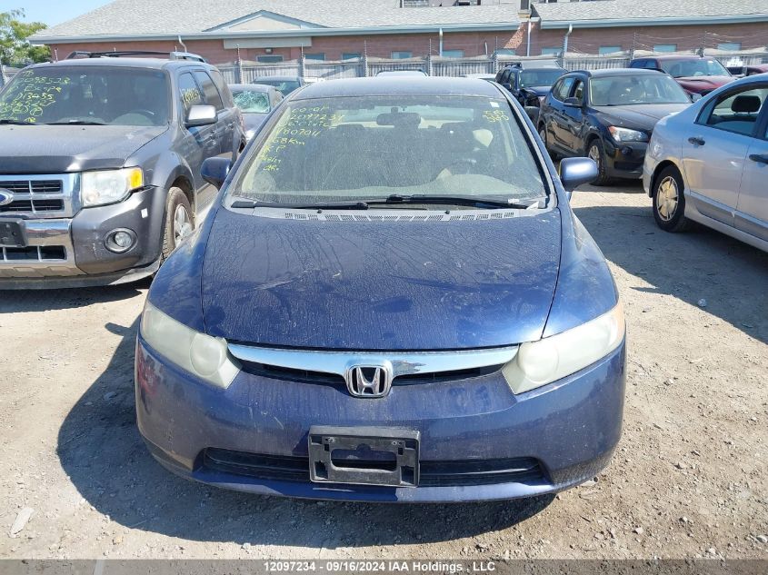 1HGFA16466L807011 2006 Honda Civic Sdn