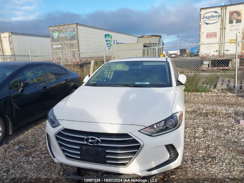 2018 Hyundai Elantra Gl Se VIN: KMHD84LF4JU514621 Lot: 12097235