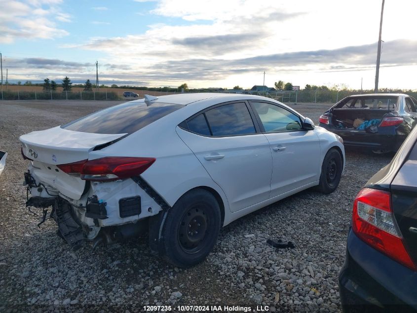 2018 Hyundai Elantra Gl Se VIN: KMHD84LF4JU514621 Lot: 12097235