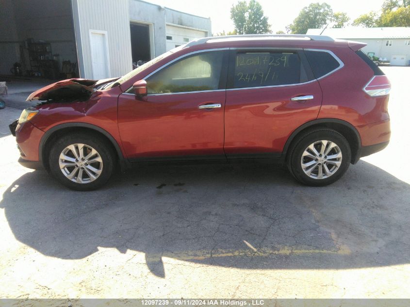 2014 Nissan Rogue VIN: 5N1AT2MM3EC762051 Lot: 12097239