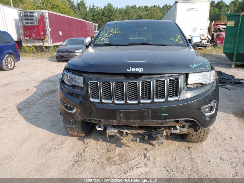 2014 Jeep Grand Cherokee Overland VIN: 1C4RJFCM5EC309863 Lot: 12097256