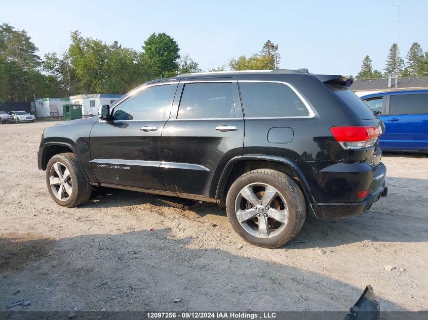 2014 Jeep Grand Cherokee Overland VIN: 1C4RJFCM5EC309863 Lot: 12097256