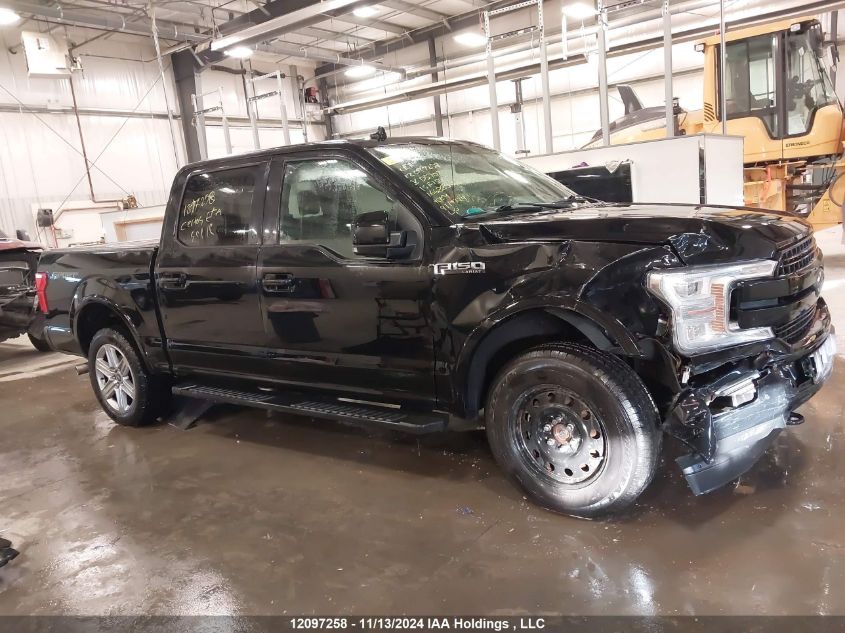 2018 Ford F150 Supercrew VIN: 1FTEW1EP8JFD57070 Lot: 12097258