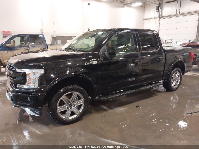 2018 Ford F150 Supercrew VIN: 1FTEW1EP8JFD57070 Lot: 12097258