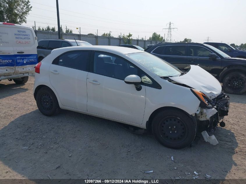 2013 Kia Rio VIN: KNADM5A35D6789001 Lot: 12097266