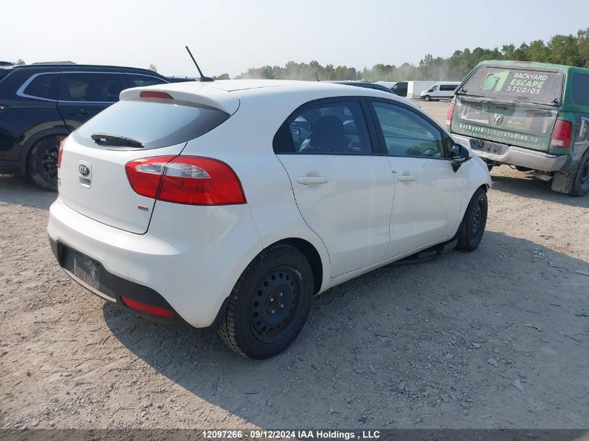 2013 Kia Rio VIN: KNADM5A35D6789001 Lot: 12097266