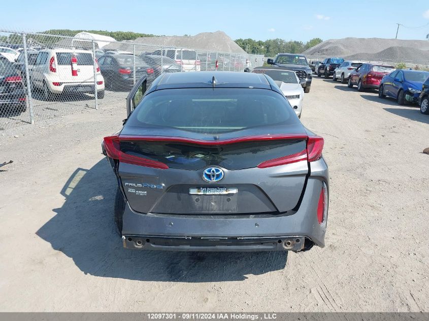 2020 Toyota Prius Prime Upgrade VIN: JTDKARFP5L3120216 Lot: 12097301