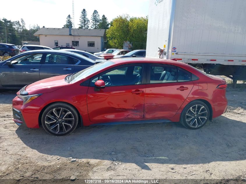 2020 Toyota Corolla Xse VIN: 5YFB4RBE5LP020944 Lot: 12097318