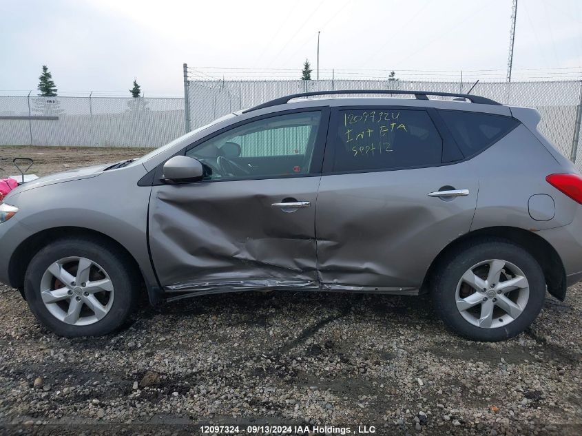 JN8AZ18W69W214675 2009 Nissan Murano S/Sl/Le