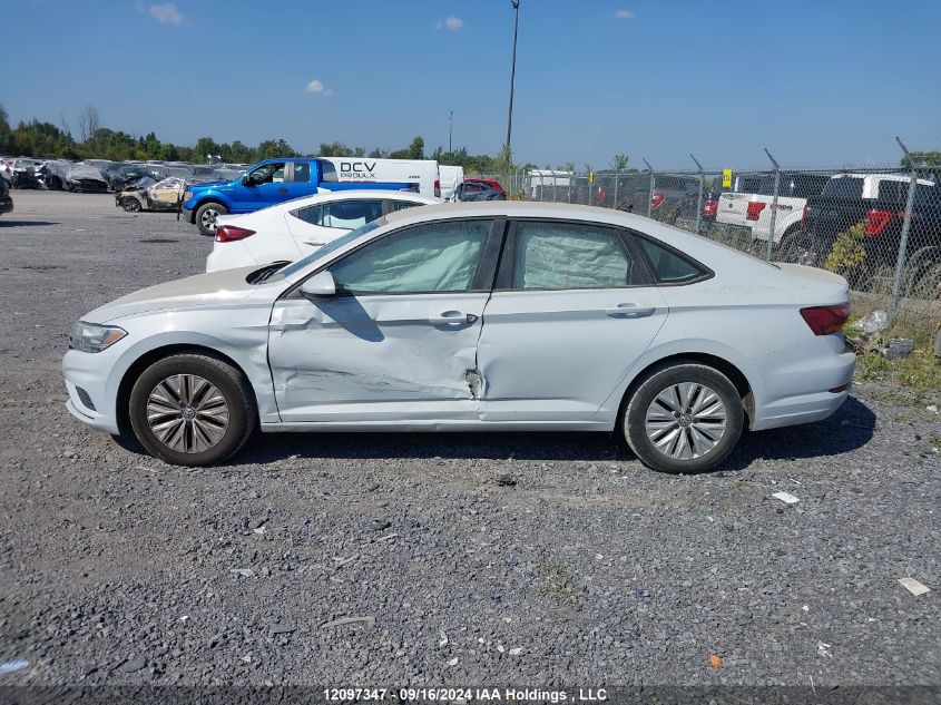 2019 Volkswagen Jetta VIN: 3VWC57BU7KM111410 Lot: 12097347