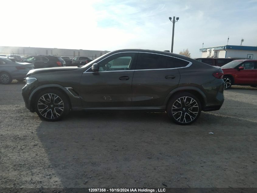 2020 BMW X6 M VIN: 5YMCY0C0XL9D51820 Lot: 12097358