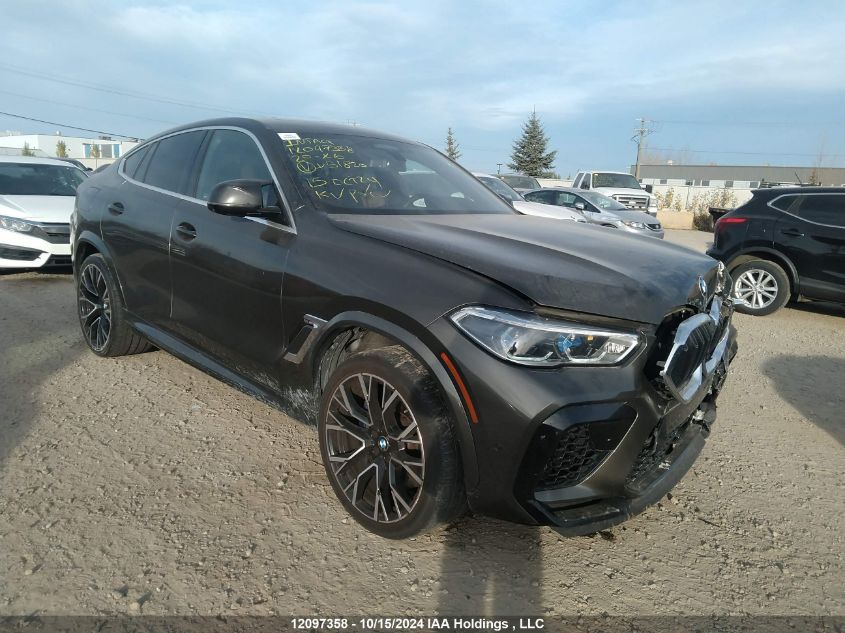 2020 BMW X6 M VIN: 5YMCY0C0XL9D51820 Lot: 12097358