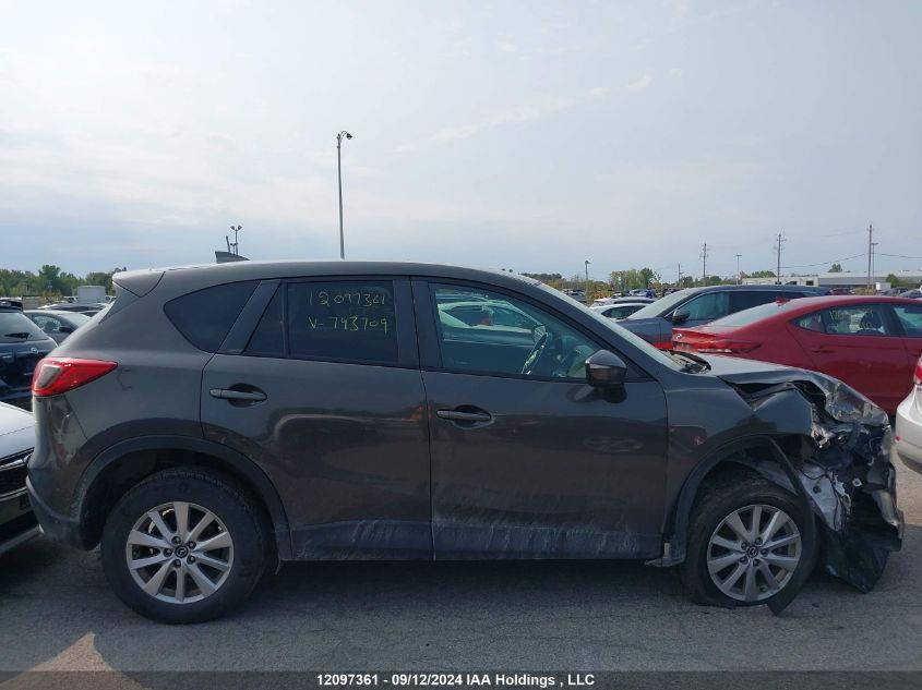 2016 Mazda Cx-5 VIN: JM3KE2CYXG0743709 Lot: 12097361