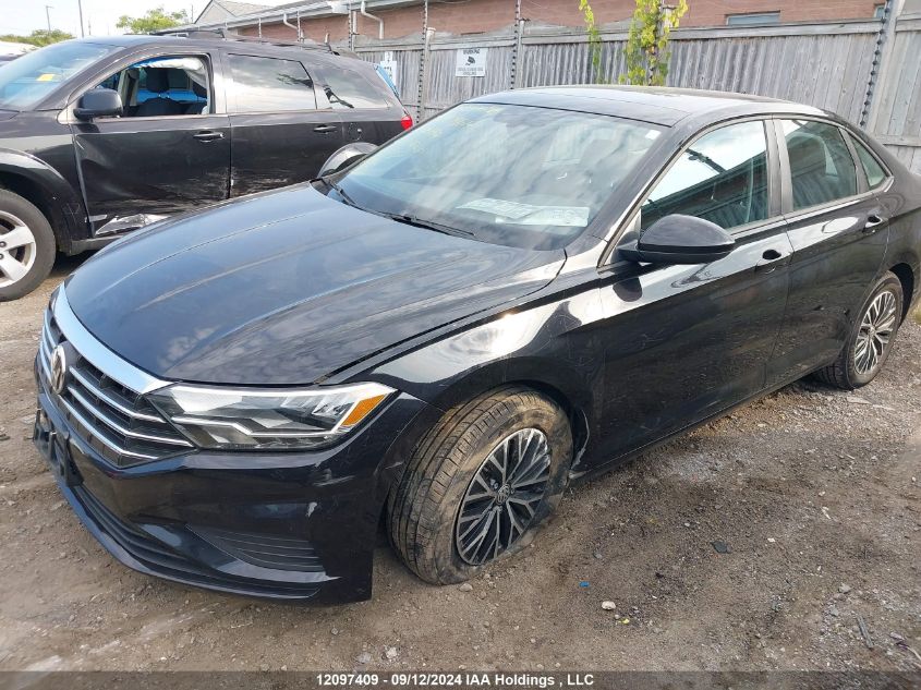 2021 Volkswagen Jetta VIN: 3VWE57BU5MM073820 Lot: 12097409