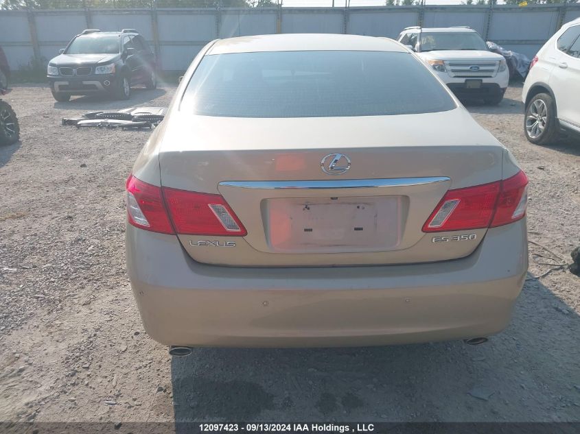 2009 Lexus Es 350 350 VIN: JTHBJ46G192286443 Lot: 12097423