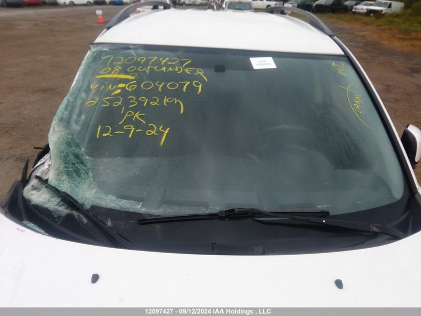 2008 Mitsubishi Outlander Es VIN: JA4LS21W18Z604079 Lot: 12097427