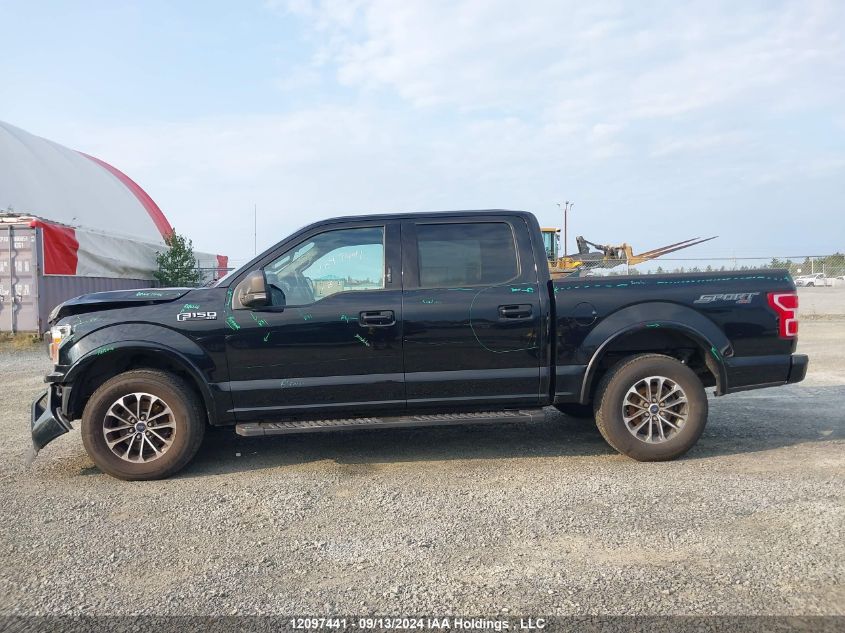 2018 Ford F150 Supercrew VIN: 1FTEW1EP7JFC19133 Lot: 12097441