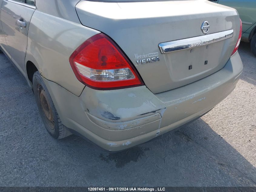 2008 Nissan Versa VIN: 3N1BC11E38L406310 Lot: 12097451