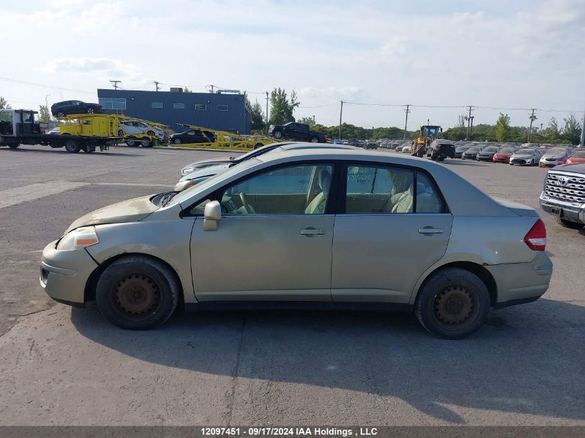 2008 Nissan Versa VIN: 3N1BC11E38L406310 Lot: 12097451