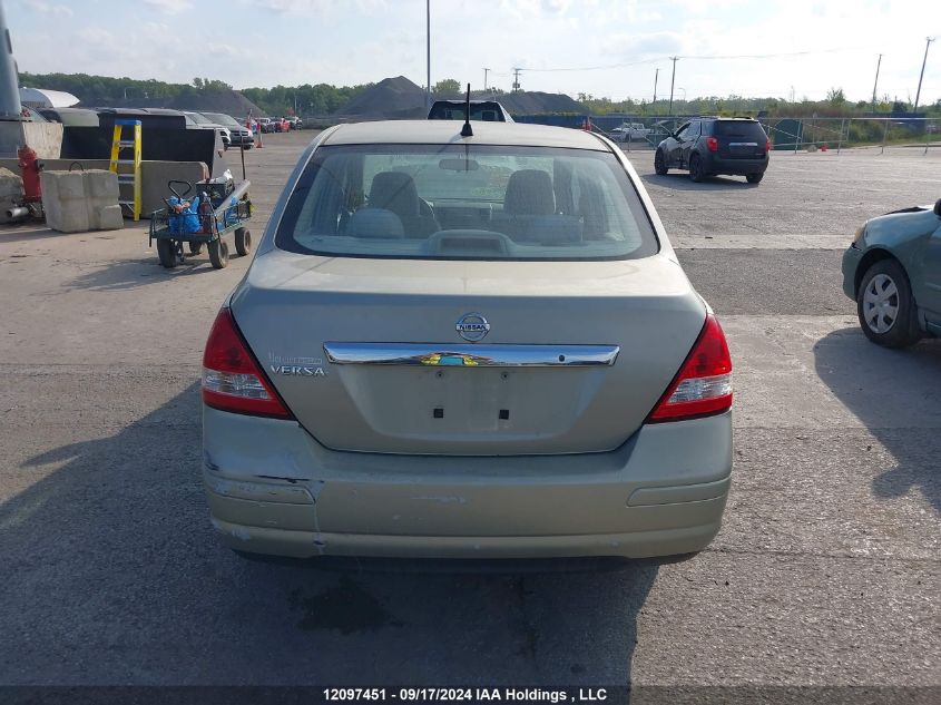 2008 Nissan Versa VIN: 3N1BC11E38L406310 Lot: 12097451