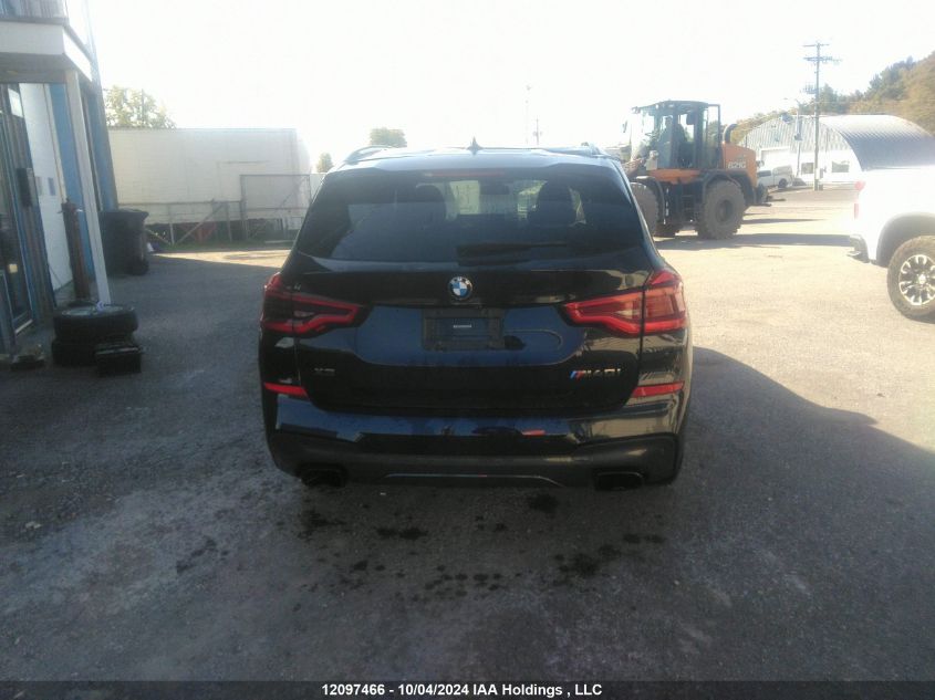 2021 BMW X3 xDrivem40I VIN: 5UXTY9C08M9G67374 Lot: 12097466