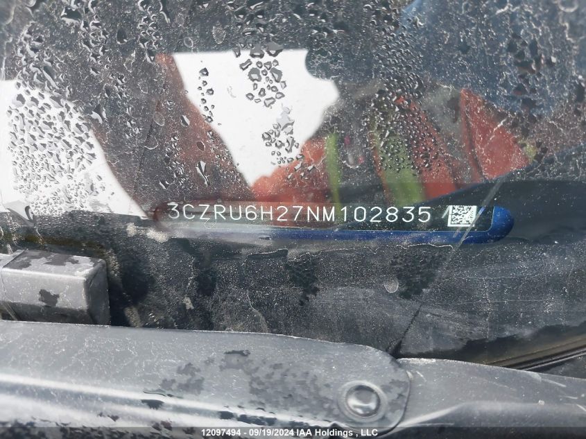 3CZRU6H27NM102835 2022 Honda Hr-V