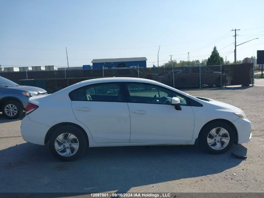 2HGFB2F4XFH013841 2015 Honda Civic Sedan