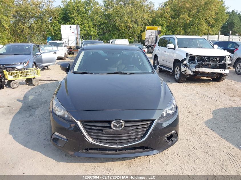 2014 Mazda Mazda3 VIN: 3MZBM1V7XEM110824 Lot: 12097504