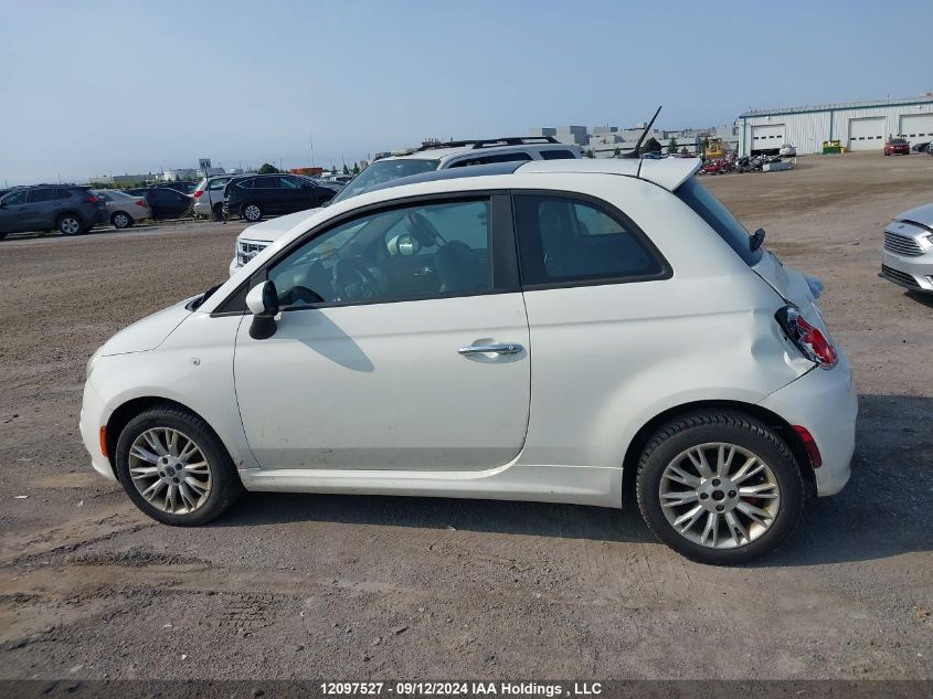 2012 Fiat 500 Sport VIN: 3C3CFFBR5CT169310 Lot: 12097527