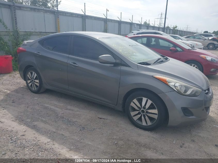 2012 Hyundai Elantra Gl VIN: 5NPDH4AE5CH073058 Lot: 12097534