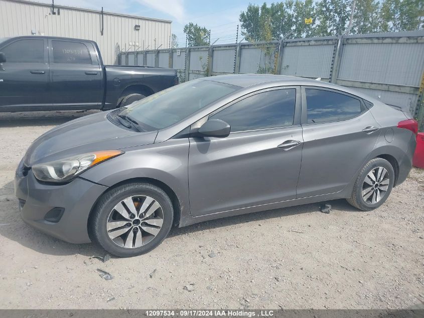 2012 Hyundai Elantra Gl VIN: 5NPDH4AE5CH073058 Lot: 12097534