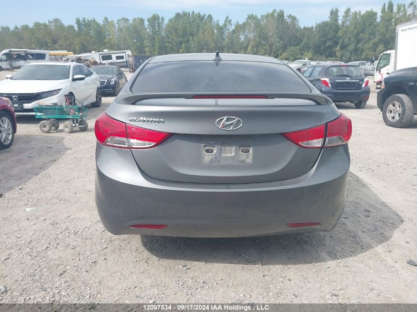 2012 Hyundai Elantra Gl VIN: 5NPDH4AE5CH073058 Lot: 12097534