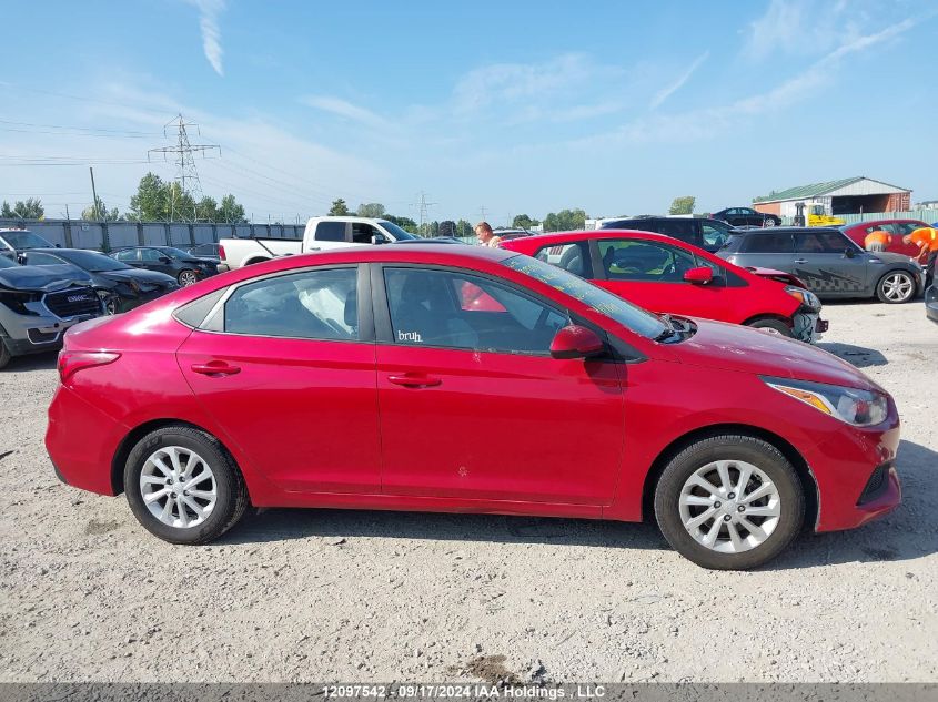 2018 Hyundai Accent Gl VIN: 3KPC24A38JE034283 Lot: 12097542