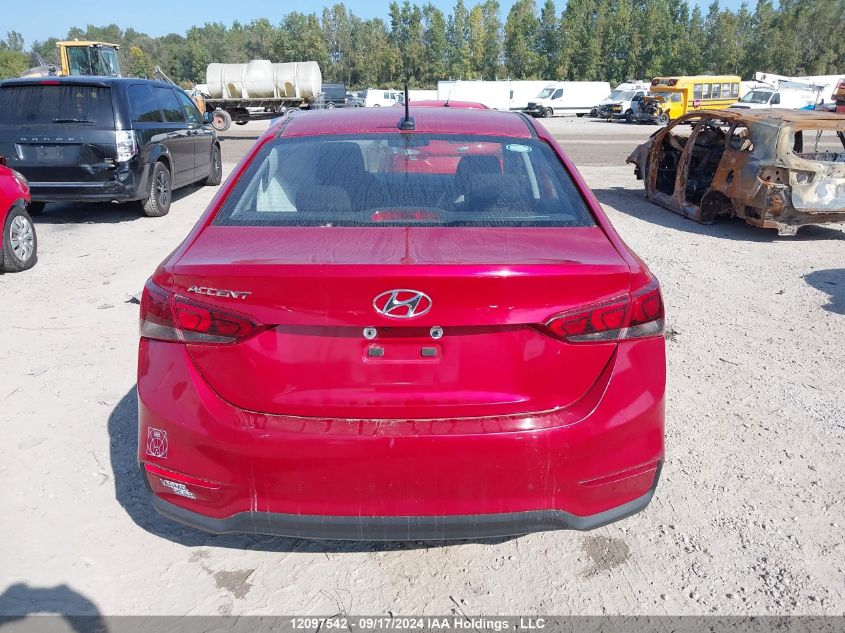 2018 Hyundai Accent Gl VIN: 3KPC24A38JE034283 Lot: 12097542