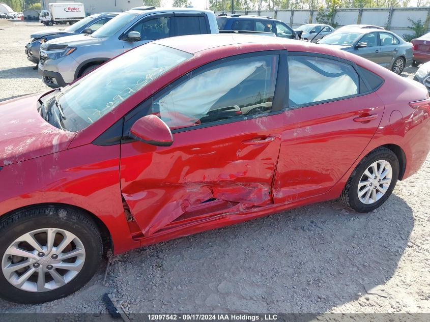 2018 Hyundai Accent Gl VIN: 3KPC24A38JE034283 Lot: 12097542