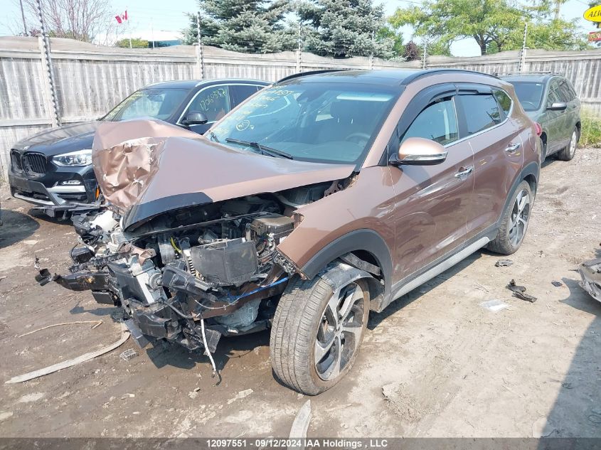 KM8J3CA25HU487046 2017 HYUNDAI TUCSON - Image 2