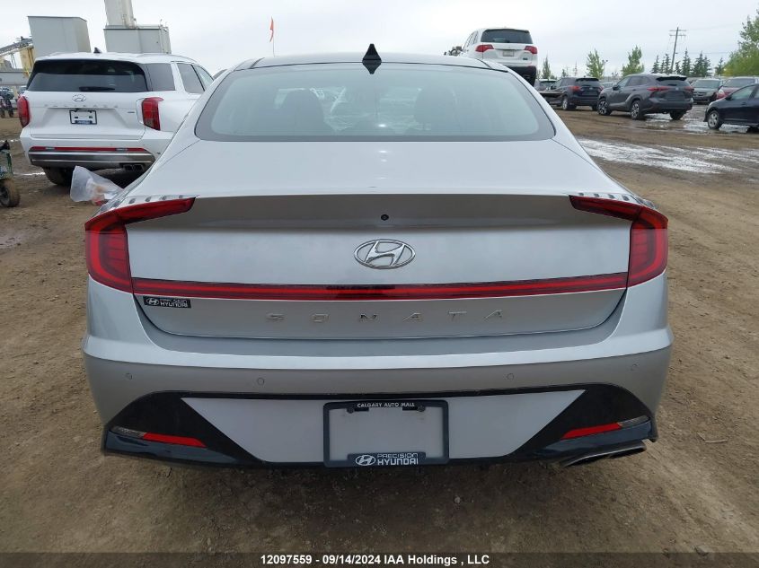 2021 Hyundai Sonata Limited VIN: 5NPEH4J2XMH072855 Lot: 12097559