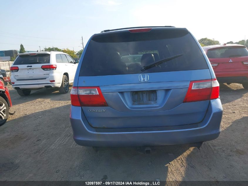 2006 Honda Odyssey VIN: 5FNRL386X6B513209 Lot: 12097597