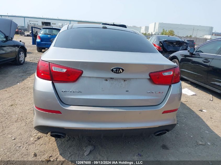 2014 Kia Optima VIN: KNAGR4A69E5455659 Lot: 12097600