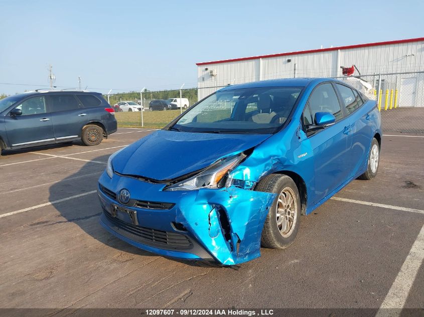 2020 Toyota Prius Le VIN: JTDKARFU6L3103639 Lot: 12097607