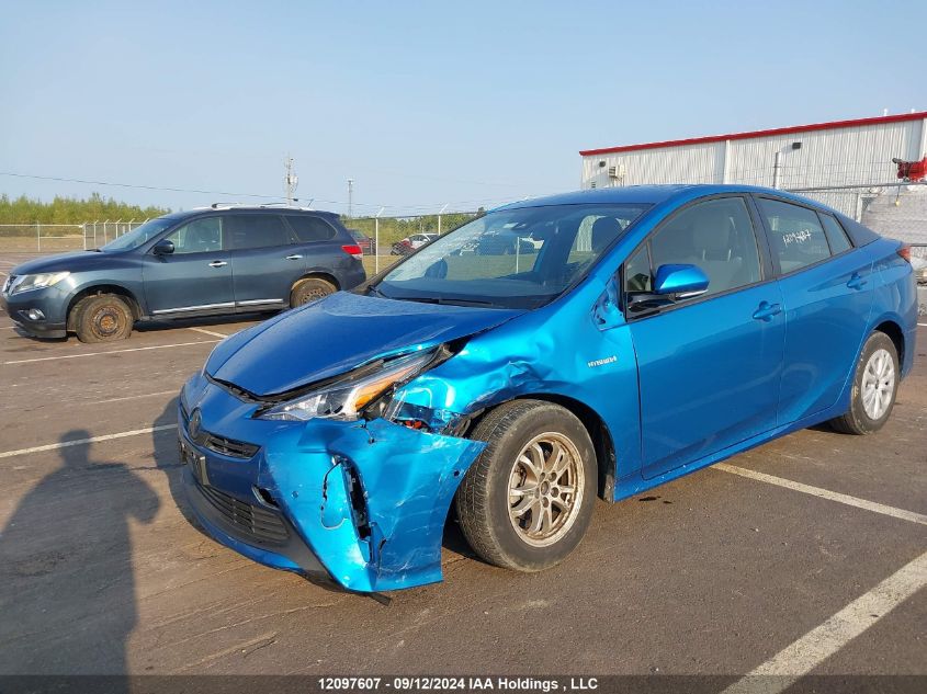 2020 Toyota Prius Le VIN: JTDKARFU6L3103639 Lot: 12097607