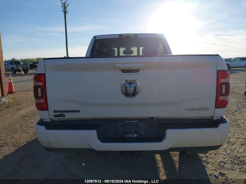 2020 Ram 2500 Big Horn VIN: 3C6UR5DL7LG237228 Lot: 12097612