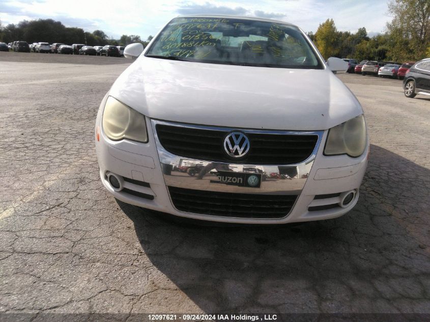 2008 Volkswagen Eos Lux VIN: WVWFA71F18V015561 Lot: 12097621