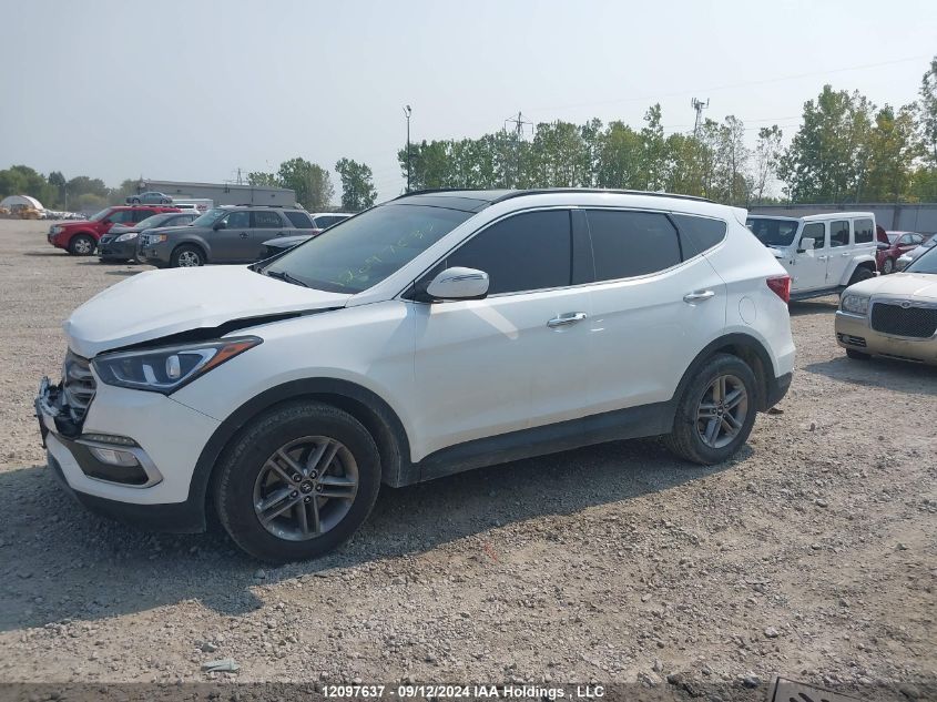 2017 Hyundai Santa Fe Sport 2.4 Se VIN: 5XYZUDLB9HG431488 Lot: 12097637