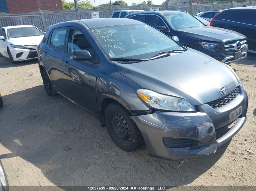 2012 Toyota Corolla Matrix VIN: 2T1KU4EE4CC839202 Lot: 12097639