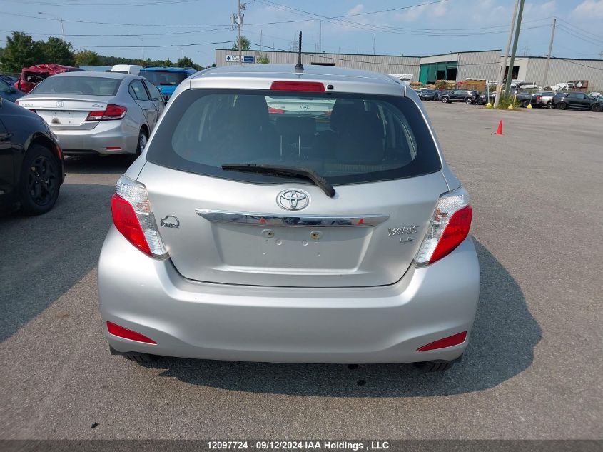 2014 Toyota Yaris VIN: VNKKTUD3XEA011737 Lot: 12097724