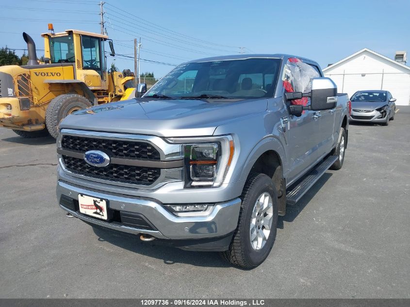 2022 Ford F-150 King Ranch VIN: 1FTFW1E54NFB88917 Lot: 12097736